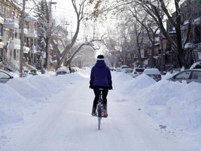 Road conditions can be the primary motivating (or demotivating) factor for winter cyclists.