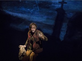 Nick Cartell as Jean Valjean in Les Misérables. The show’s latest incarnation is coming to Place des Arts.