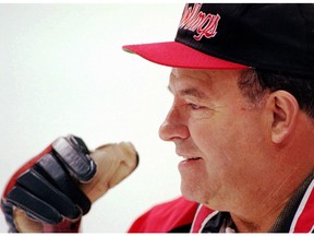 Scotty Bowman won three Stanley Cups as head coach of the Detroit Red Wings.