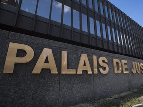 The Montreal courthouse; Palais de Justice