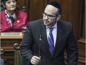 Lionel Perez at Montreal city hall in 2015.