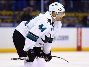Sharke defenceman Marc-Édouard Vlasic is in the final season of a five-year, US$21.25-million deal and has a new eight-year, US$56-million contract that kicks in next season.
