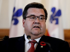 Denis Coderre speaks to the media on Nov. 8 after losing his bid for re-election as mayor. If another municipal election were to be held now, some pundits believe the Denis Coderre team would be swept back into power.