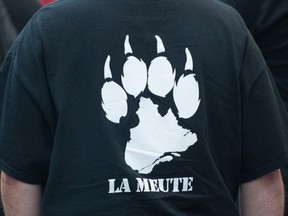 La Meute is a far-right, anti-immigration group.