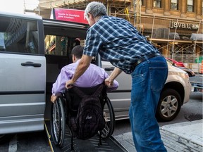 The STM hopes the Extra Connecte adapted transit system will soon allow its limited-mobility users to receive alerts at home or on their smart phones 10 minutes before their lift is to arrive.