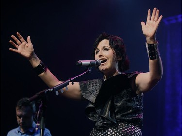 The Cranberries vocalist Dolores O'Riordan in concert at The Metropolis in Montreal, on Tuesday, May 8, 2012.