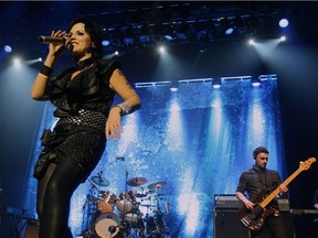 The Cranberries vocalist Dolores O'Riordan in concert at The Metropolis in Montreal, on Tuesday, May 8, 2012.