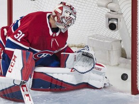 Canadiens goaltender Carey Price let six goals get past him on a night neither team's defence is going to remember fondly.