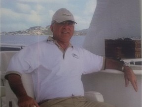 Former Mascouche mayor Richard Marcotte on Accurso's yacht The Touch in 2006.