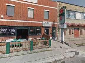 The Lucky 7 bar is on Jarry St. near St-Michel Blvd. in Montreal.