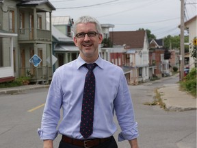 Jean-Martin Aussant campaigns in 2012: The Parti Québécois is hoping the former MNA will get back into active politics and run for the party in the next election.
