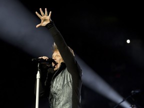 Jon Bon Jovi performs at Montreal's Bell Centre in February 2013.