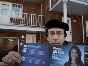 "We feel cheated," said St-Michel resident Mario Caluori, who will pay $3,454 in taxes this year. "This is a heavy burden for people on low income who do not have cost-of-living increases built into their revenue." (Allen McInnis / MONTREAL GAZETTE)