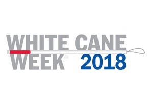 White Cane Week 2018 logo