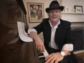 Publisher by day and crooner by night: Peter Kerr, who has just released an album called Every Song Is a Story, is seen at his home on Tuesday, Feb. 6, 2018.