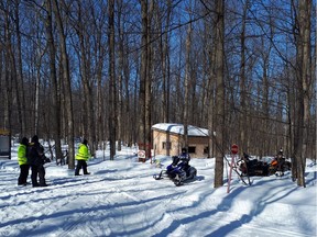 Sûreté du Québec officers recently completed three patrols of popular Vaudreuil-Soulanges snowmobile trails.