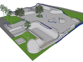 Pointe-Claire plans to install a new $600,000 skatepark near the intersection of Douglas-Shand and Maywood Avenues.