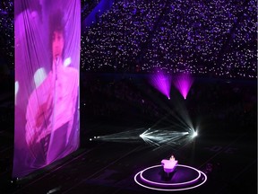 Prince towers over Justin Timberlake at Sunday's Super Bowl halftime show in Minneapolis. “We’ve lost a lot of major celebrities," says Susan Rogers, "but Prince was so really loved because he was so sincerely and genuinely himself."