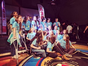 The winners of the 2018 CRC Robotics competition