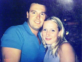 Stephane Parent and Adrienne McColl are seen in a file photo.