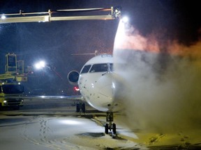 "Major fluctuations in winter weather conditions are forcing us to review our ways of doing things," the Aeroports de Montreal said in announcing $6 million investment is snow and ice-removal equipment for the 2018 season. ( Phil Carpenter/ Montreal Gazette file photo)