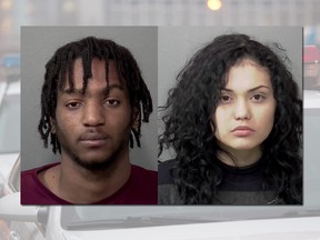 Kadeem Noël and Tatiana Isabel Sanchez were arrested by the Montreal police sexual exploitation unit in early 2018.