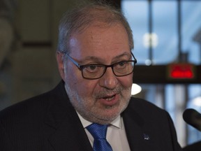 "We must never take the population for granted," interim Liberal leader Pierre Arcand says.