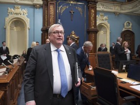 Gaétan Barrette says the $8.6 million being injected into Quebec's health-care system by March 31 will include $2.5 million for surgery, $2 million for diagnostic services and nearly $4.1 million for cardiology.