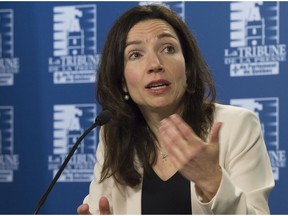 Martine Ouellet is the leader of the Bloc Québécois.