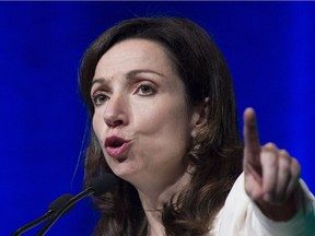 Martine Ouellet in Montreal, Sunday, September 25, 2016.