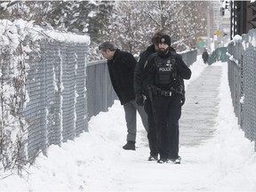 Police are seeking tips and information from callers to 911 and from a command post they've set up at 1000 Gouin Blvd. W.