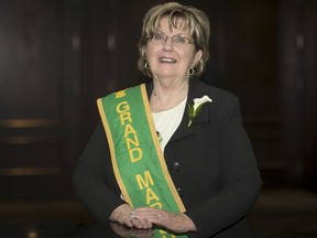 "It's about sharing our culture and welcoming people to join us," says Elizabeth Quinn, Grand Marshal of Montreal's 195th St. Patrick's Day Parade. (Pierre Obendrauf / MONTREAL GAZETTE)