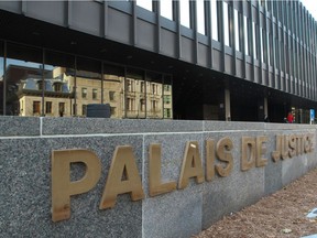 The Palais de Justice in Montreal.