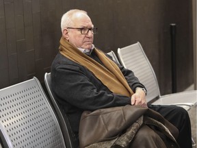 Bernard Trépanier is seen at the Montreal courthouse in November 2016.