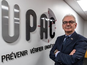 Robert Lafrenière is the head of UPAC. The anti-corruption unit’s investigation led to the arrests of Marc-Yvan Côté and Nathalie Normandeau in 2016.