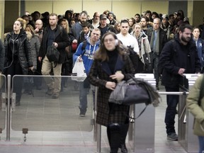 The 2007 Laval métro extension, which included the Montmorency station shown here, is still seen as a success from both a project-management and urban-planning standpoint. (Allen McInnis / MONTREAL GAZETTE)