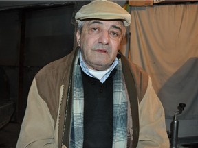Constantin Reliu, 63 is pictured at his place in the eastern town of Barlad, on March 16, 2018. A court rejected Reliu's request for the annulment of a death certificate which was issued in his name in 2016, according to a judgement seen on the court's website on March 16, 2018. The reason for the court's decision has not been confirmed, but according to Romanian media it was due to the deadline for changes to the certificate having passed.