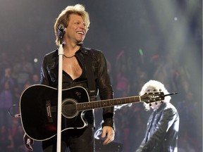 Jon Bon Jovi beams at the Bell Centre in March 2010. In the span of less than a year and a half, Bon Jovi played the Montreal arena five times.