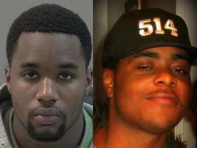 Boubacar Bah, 25 (left), and Ian Charbonneau (not shown) were accused in the death of Ali Husain Jean (right) on Jan. 11, 2014. Charbonneau pleaded guilty on March 14, 2018, to the charges of manslaughter and robbery.