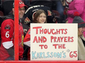 Tributes poured in from Ottawa’s hockey community and beyond after it was announced Senators captain Erik Karlsson and his wife Melinda had lost their unborn child.
