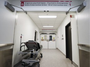 On April 16, before the start of the repairs, MUHC spokesperson Gilda Salomone confirmed that three digital video recording machines (DVRs) were broken at the Montreal General's main security desk, making it impossible to record or view images from more than 60 cameras. Guards at that main desk on Cedar Ave. are still not equipped to see the psychiatric ER.
