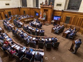 Montreal city council meets Jan. 22, 2018. In Montreal, there are a total of 103 elected officials: borough councillors, borough mayors, city councillors and the city mayor. And that's not counting elected officials from other on-island municipalities.