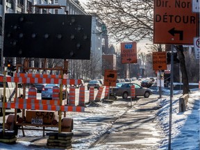 The St-Antoine St. on-ramp (going west) at Rose-de-Lima St. will close as of Friday at 10 p.m. until Monday at 5 a.m.