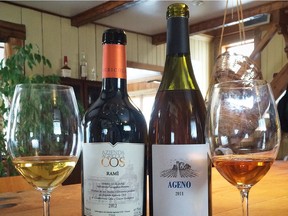 Two orange wines from Italy: