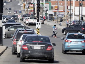 Jean-Talon St. between Langelier Blvd. and Galleries d'Anjou.