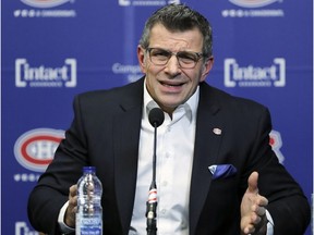 Canadiens General Manager Marc Bergevin.