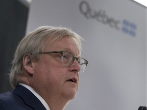 Quebec Health Minister Gaétan Barrette.