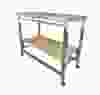 Add an island only when needed. Labbe X-Large kitchen cart folds away to save space. $640, Wayfair.ca