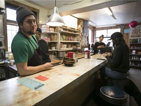 Dépanneur Le Pick-Up chef Marc Giroux says even chips and beer don’t fly out of the store as quickly as takeout orders.