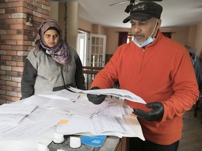 Until two weeks ago, Tauseef Bhatti and his wife, Weena Sehar, were one of 44 families from last year's flood still being lodged in hotel rooms by the Quebec government. "I never expected it was going to be one year," Bhatti says. "I never expected that.”